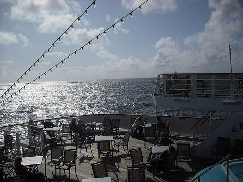 Dining deck, Ocean Majesty