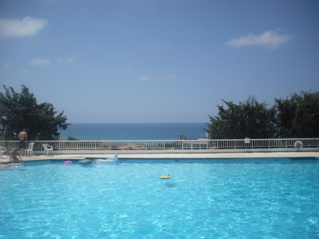 Outdoor pool in Cyprus