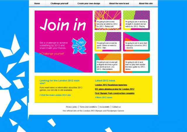 London2012.com 2007 design