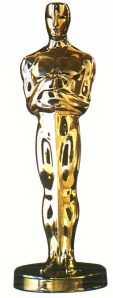 an oscar statuette