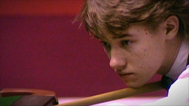 Young Stephen Hendry