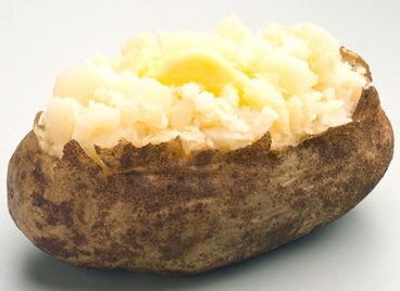 A baked potato