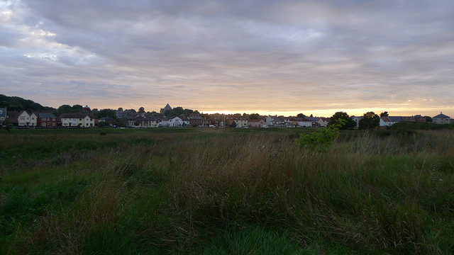 Sunset over the Colne estuary