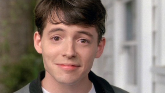 Ferris Bueller smiling